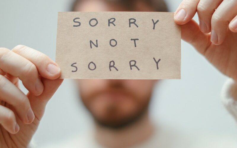 The apologies tactic